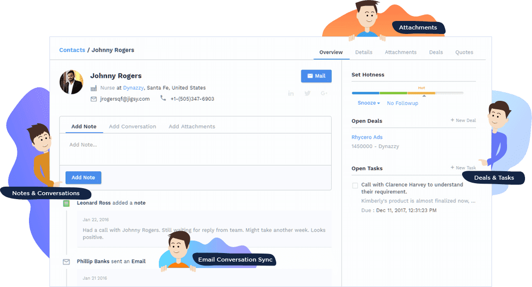 Lead Management - 360 view crm